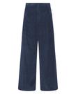 Calças sociais GRAPENT azul marinho plus size XXL para mulheres Calças sociais GRAPENT azul marinho plus size XXL para mulheres