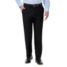 Calças sociais Haggar Premium Comfort Classic Fit masculinas pretas 44 L x 32 L