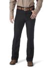 Calças sociais Wrangler Wrancher para homens pretas 44L x 32L Calças sociais Wrangler Wrancher para homens pretas 44L x 32L
