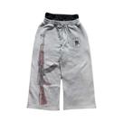 Calças Streetwear Bordadas Com Estampa Dupla Na Cintura E Padrão Europeu Americano