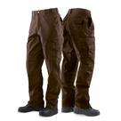 Calças táticas Tru-Spec 24-7 Original para homens marrons - 32 L x 37 L