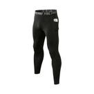 Calças Térmicas De Veludo Masculinas Com Bolso, Para Treino E Corrida, Outono/Inverno