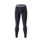 Calças Térmicas Masculinas plus Size 5XL Slim Fit Em Cor Sólida Para Outono E Inverno