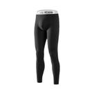 Calças Térmicas Slim Fit Para Homens, Leggings Longas De Fleece Aquecidas Para Outono E Inverno