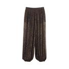 Calças Translucidas Com Estampa De Animais Vintage Para Mulheres, Moda Casual Chic De Primavera 2026
