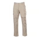 Calças Tru-Spec 24-7 Pro Flex de poliéster e algodão Rip-Stop Khaki