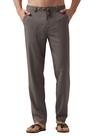 Calças Willit Linen, vestido casual masculino, com cordão, cinza, 30 L x 32 L Calças Willit Linen, vestido casual masculino, com cordão, cinza, 30 L x 32 L