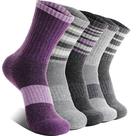 Calcetas de Senderismo EBMORE de Lana Merino para Mujer 5 Pares Talla L Calcetas de Senderismo EBMORE de Lana Merino para Mujer 5 Pares Talla L