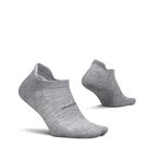 Calcetines Tobilleros Feetures Max Almohadillados con Lengüeta en el Talón XL Gris