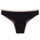 Calcinha Absorvente Pantys Comfy Preto e Rosa