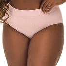 Calcinha Alta Plus Size Zee Rucci Sem Costura Cor:RosaTamanho:G1