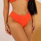 Calcinha avulsa hot pants fio duplo texturizado (lr)
