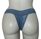 Calcinha Básica Tanga Em Renda Não Marca Na Roupa Mari 1064