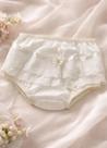 Calcinha Bebe Infantil Bunda Rica Tapa Fraldas Batizado
