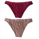 Calcinha Biquíni Básica Marsala e Nude Basic+ Confortável