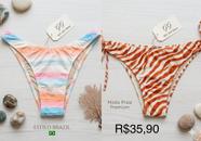 Calcinha Biquíni Parte de Baixo Feminina para Praia e Sol TAMANHO GG