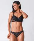 Calcinha Biquíni Renda Brilho Lurex Marisa Preta-51027