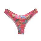 Calcinha biquíni tanga com drapeado no bumbum Arsiè