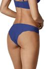 Calcinha Biquíni Virtuel DeMillus 16498 Sem costuras nas cavas não marca Azul Klein Tamanhos P ao G