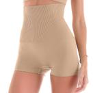 Calcinha Boxer Modeladora Alta sem Costura Bege Zee Rucci Calcinha Boxer Modeladora Alta sem Costura Bege Zee Rucci
