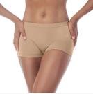 Calcinha Boxer sem Costura Bege Zee Rucci