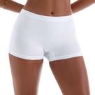 Calcinha Boxer sem Costura Branca Zee Rucci
