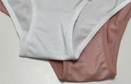 Calcinha Calça Alta - Kit com 02 peças Cor:Branco/RomanceTamanho:EG