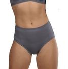 Calcinha Calça Clássica Bibelô DeMillus 26487 Elastano com Relevo em Poá Grafite Tamanhos M ao XG Calcinha Calça Clássica Bibelô DeMillus 26487 Elastano com Relevo em Poá Grafite Tamanhos M ao XG