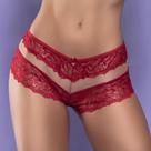 Calcinha Caleçon Plus Size Yaffa Y5055 Renda e Tule