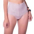 Calcinha Cinta Modeladora Cintura Alta Com Renda Biobela
