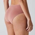 Calcinha Cintura Alta Rosa Mônaco Liz Sem Costura Confortável Calcinha Cintura Alta Rosa Mônaco Liz Sem Costura Confortável