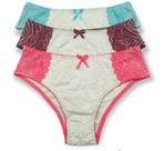 Calcinha de algodão kit com 5 pecas Mylla lingerie