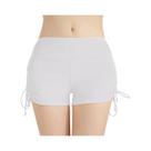 Calcinha De Banho Feminina Com Cordão Ajustável De Cintura Alta, Shorts De Praia