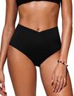 Calcinha de Biquíni CRZ YOGA Cintura Alta V Preto XL
