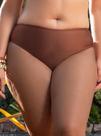 Calcinha de Biquíni Plus Size, Tanga Média, Até 54