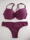 Calcinha de Biquini Ripple Eletric Liso Enseada Avulsa Tamanho:MCor:VinhoGênero:Mulher