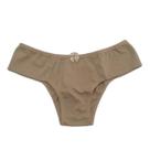 Calcinha de lingerie adulto avulsa pala maior de microfibra