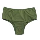 Calcinha de lingerie adulto cintura alta de microfibra