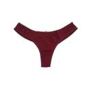 Calcinha de lingerie adulto fio duplo de microfibra bellali