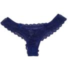 Calcinha de lingerie adulto fio duplo toda de renda bellali