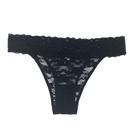 Calcinha em renda la panty 09 basic + preta