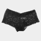 Calcinha feminina de renda preta