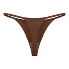 Calcinha Feminina Fio Dental Sexy Lady Sem costura Marrom