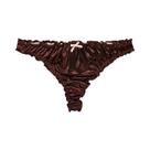 Calcinha Feminina Invisível de Cetim - Sem Costura, com Babado e Conforto Calcinha Feminina Invisível de Cetim - Sem Costura, com Babado e Conforto