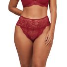 Calcinha Feminina Midi Size Hot Pant em Renda Liebe