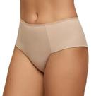 Calcinha Feminina Recco Maxi Fio Duplo Bege Chocolate - 1378