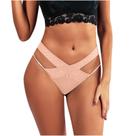 Calcinha feminina sexy soild renda cintura baixa G-string cuecas cuecas biquíni