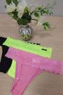 Calcinha Fio de Renda com Microfibra Tam-G -