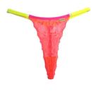Calcinha Fio Dental Cléo Plus Size em Renda Neon - Lingerie Sensualle Calcinha Fio Dental Cléo Plus Size em Renda Neon - Lingerie Sensualle