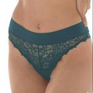 Calcinha Fio Dental com Renda DeMillus Vanille(51042)